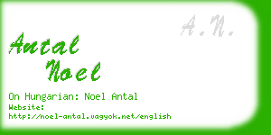 antal noel business card